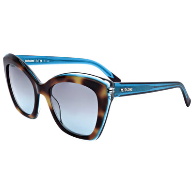 Missoni Women's 54mm Havana Turquoise Sunglasses MIS0112-S-FZL-54