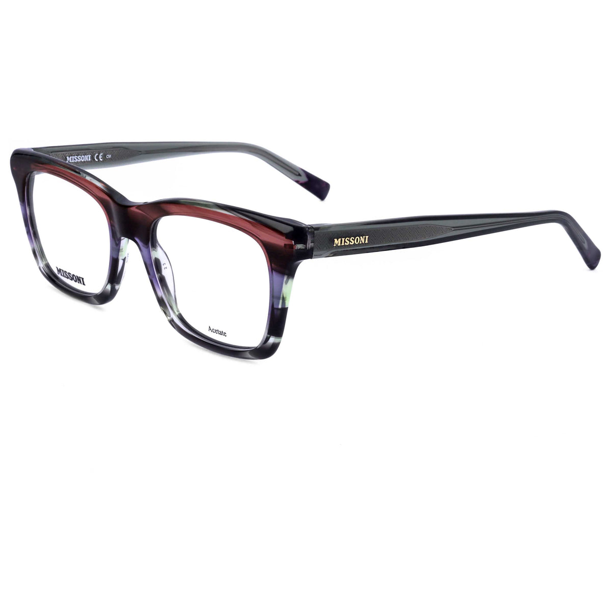 משקפי ראייה Missoni דגם Mis0117 לנשים 50 מ״מ בצבע Violet חום Horn