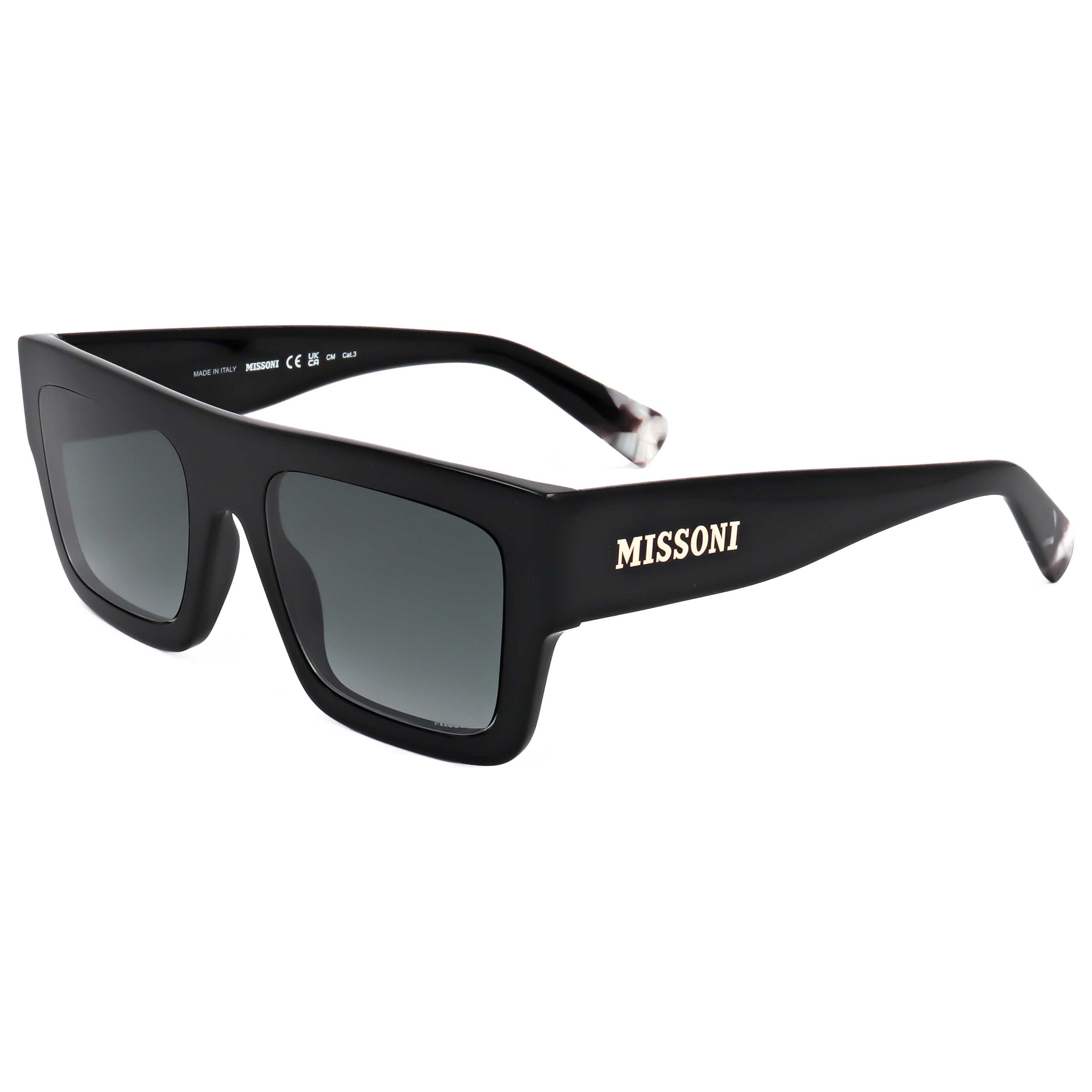 משקפי שמש Missoni דגם Mis0129 לנשים 53 מ״מ בצבע שחור