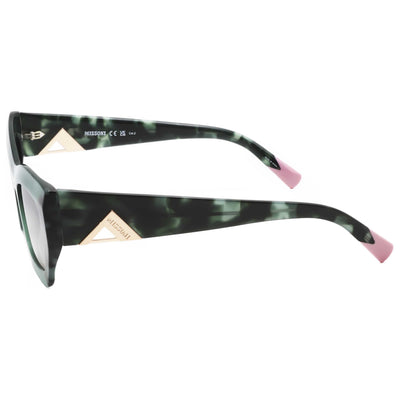 משקפי שמש Missoni דגם Mis0151 לנשים 53 מ״מ בצבע ירוק ורוד הוואנה
