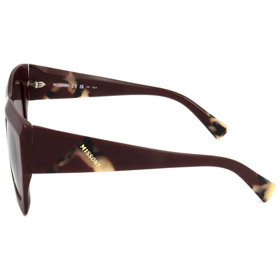 משקפי שמש Missoni דגם MIS0153-S-LHF-52 לנשים 52 מ״מ בצבע Burgundy