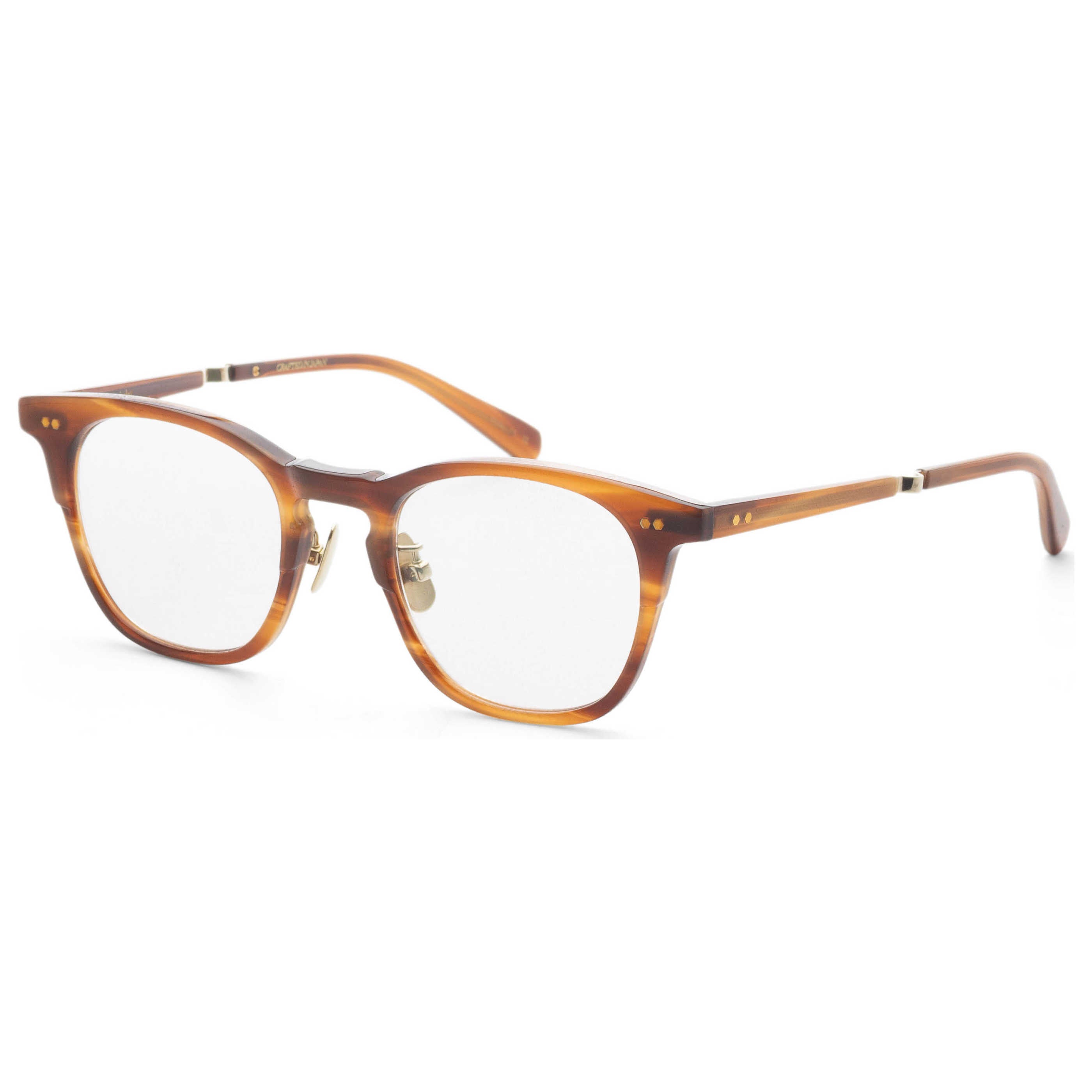 משקפי ראייה Garrett Leight דגם Wright C לגברים 47 מ״מ בצבע Beachwood