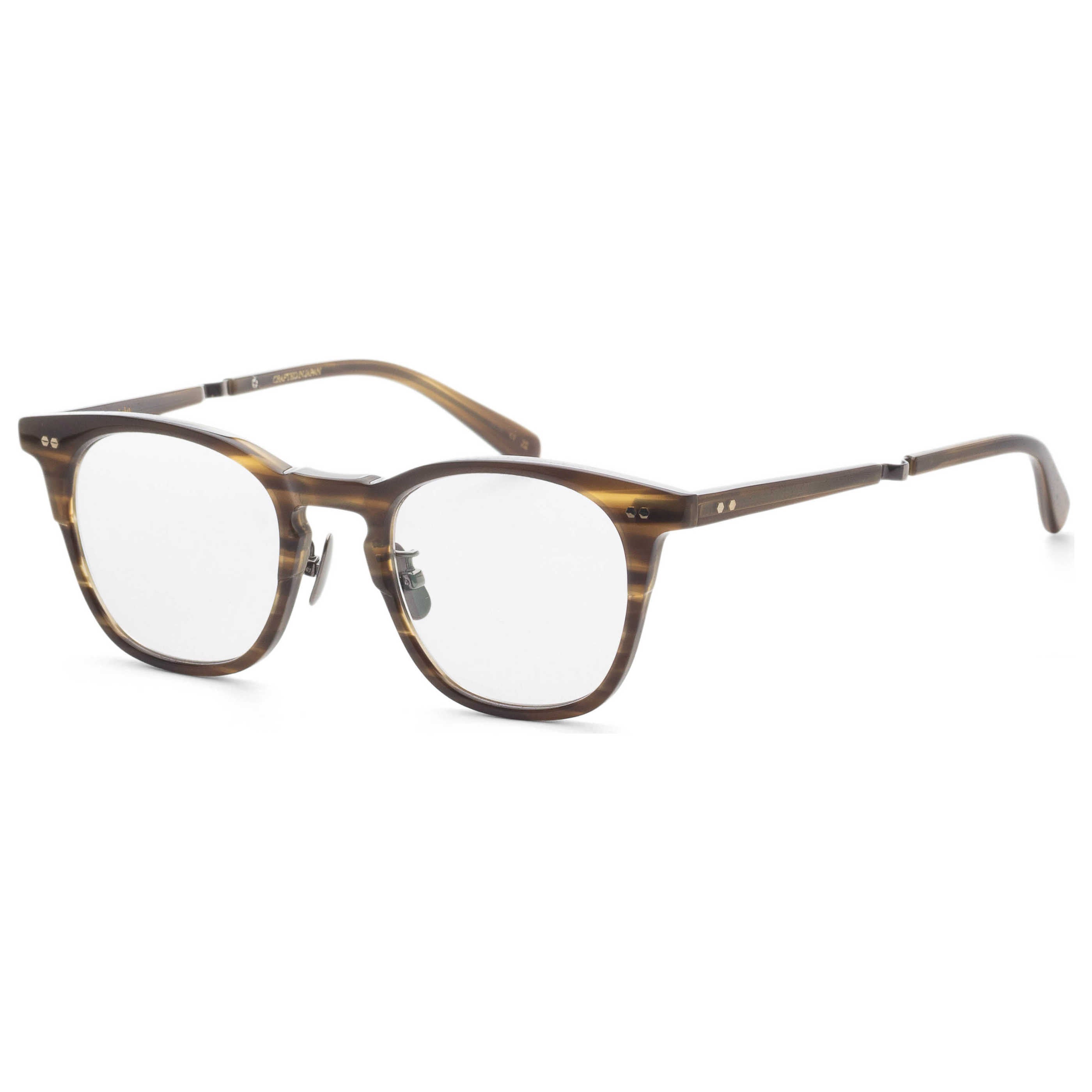 משקפי ראייה Garrett Leight דגם Wright C לגברים 47 מ״מ בצבע Kelp