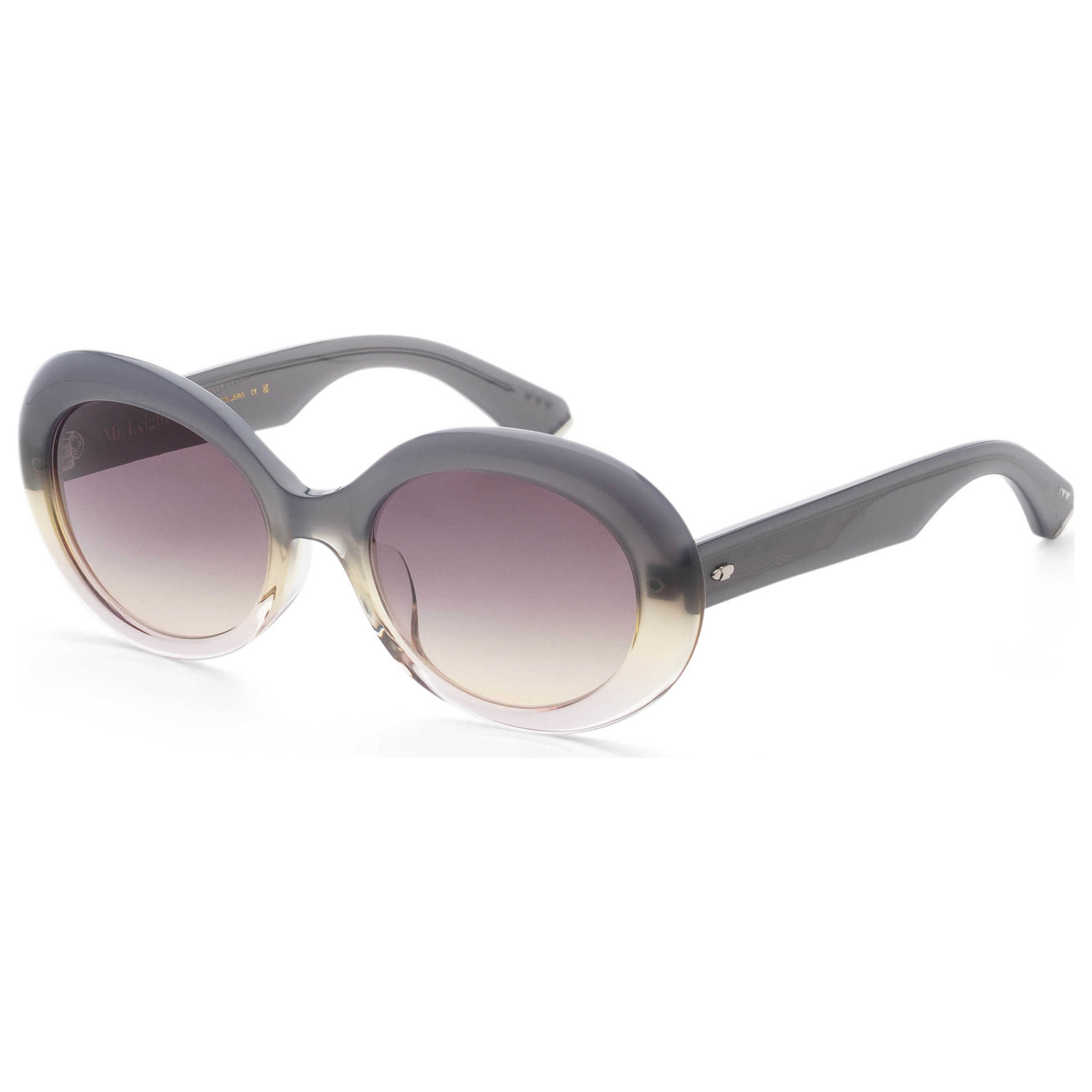 משקפי שמש Garrett Leight דגם Portia לנשים 54 מ״מ בצבע Perwinkle Fade Platinum