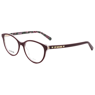 משקפי ראייה Moschino דגם Mol525 לנשים 52 מ״מ בצבע Plum