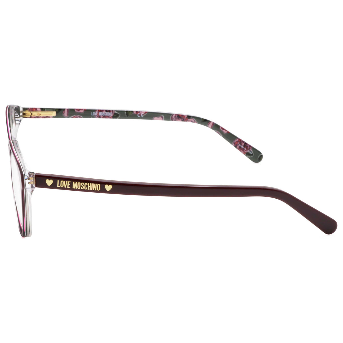 משקפי ראייה Moschino דגם Mol525 לנשים 52 מ״מ בצבע Plum