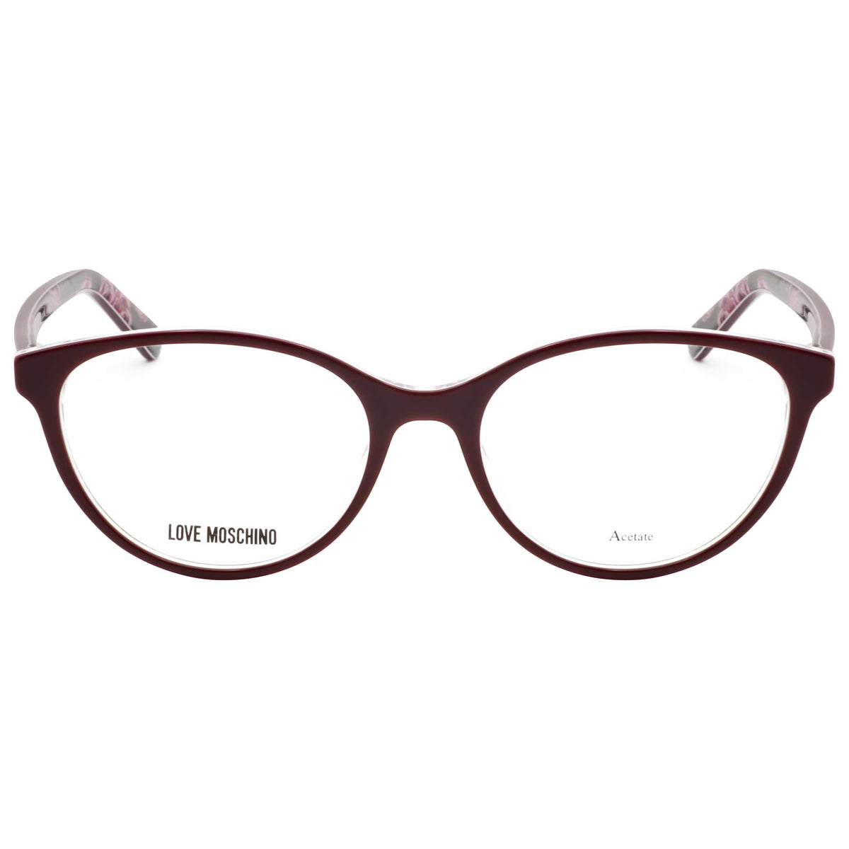 משקפי ראייה Moschino דגם Mol525 לנשים 52 מ״מ בצבע Plum