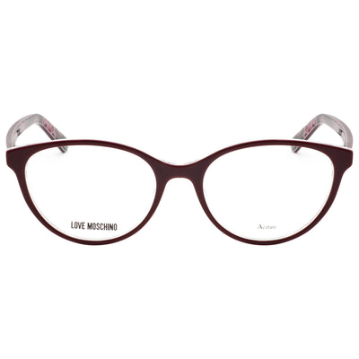 משקפי ראייה Moschino דגם Mol525 לנשים 52 מ״מ בצבע Plum