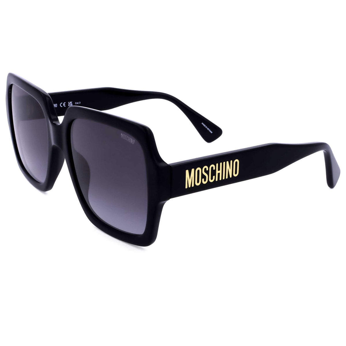 משקפי שמש Moschino דגם MOS127-S-US-807-56 לנשים 56 מ״מ בצבע שחור