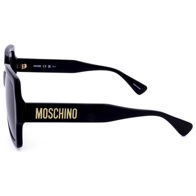 משקפי שמש Moschino דגם MOS127-S-US-807-56 לנשים 56 מ״מ בצבע שחור