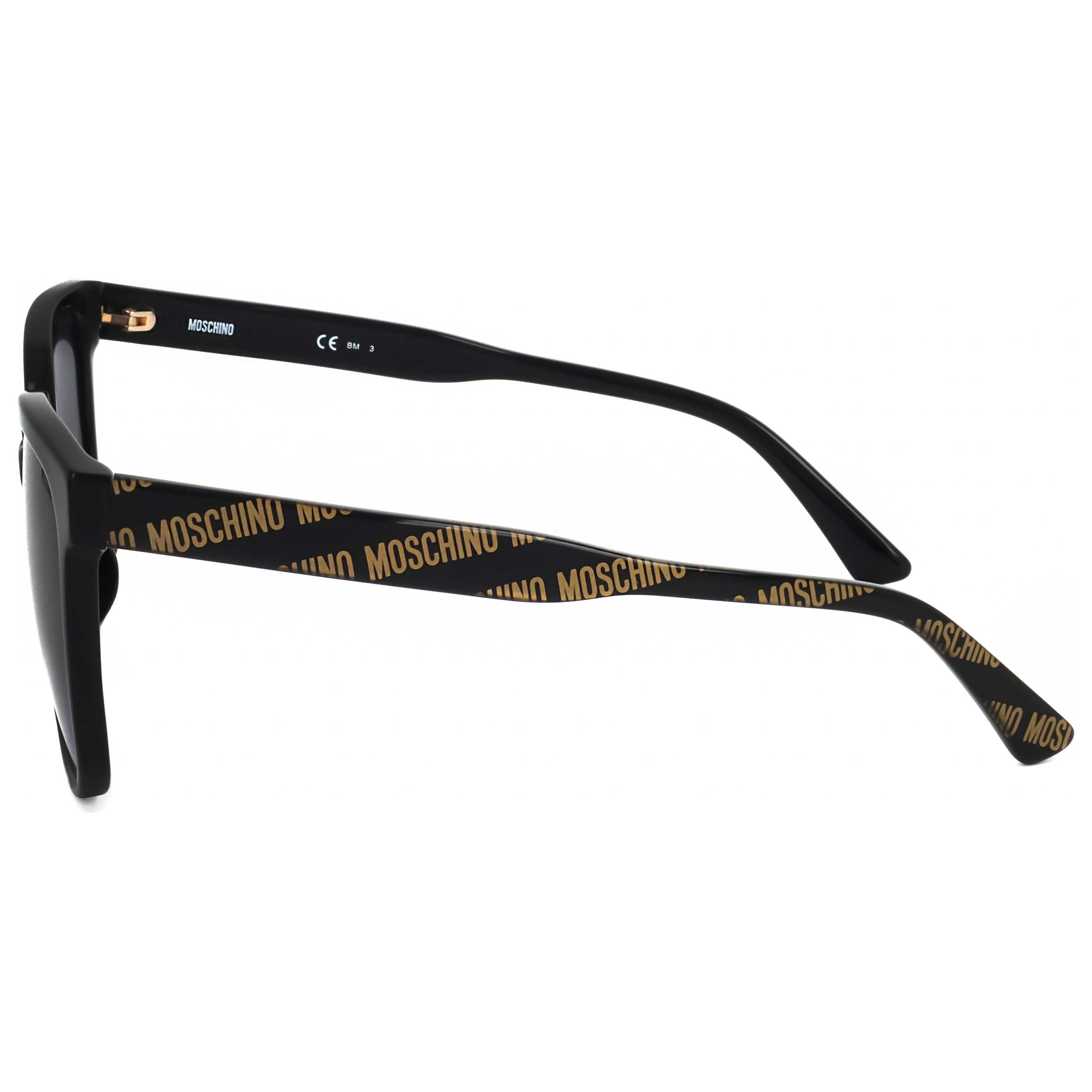משקפי שמש Moschino דגם Mos134 לנשים 58 מ״מ בצבע שחור