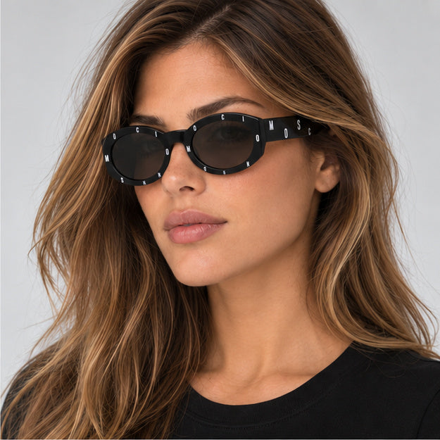 Moschino Woman 55mm Black Sunglasses MOS141-S-807-55