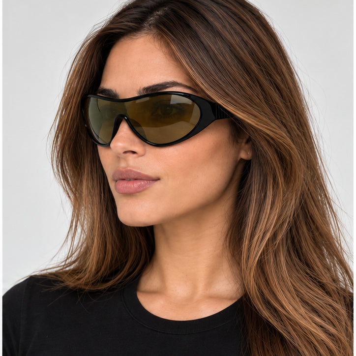 Moschino Unisex 99 mm Black Sunglasses MOS157S-0807-SQ