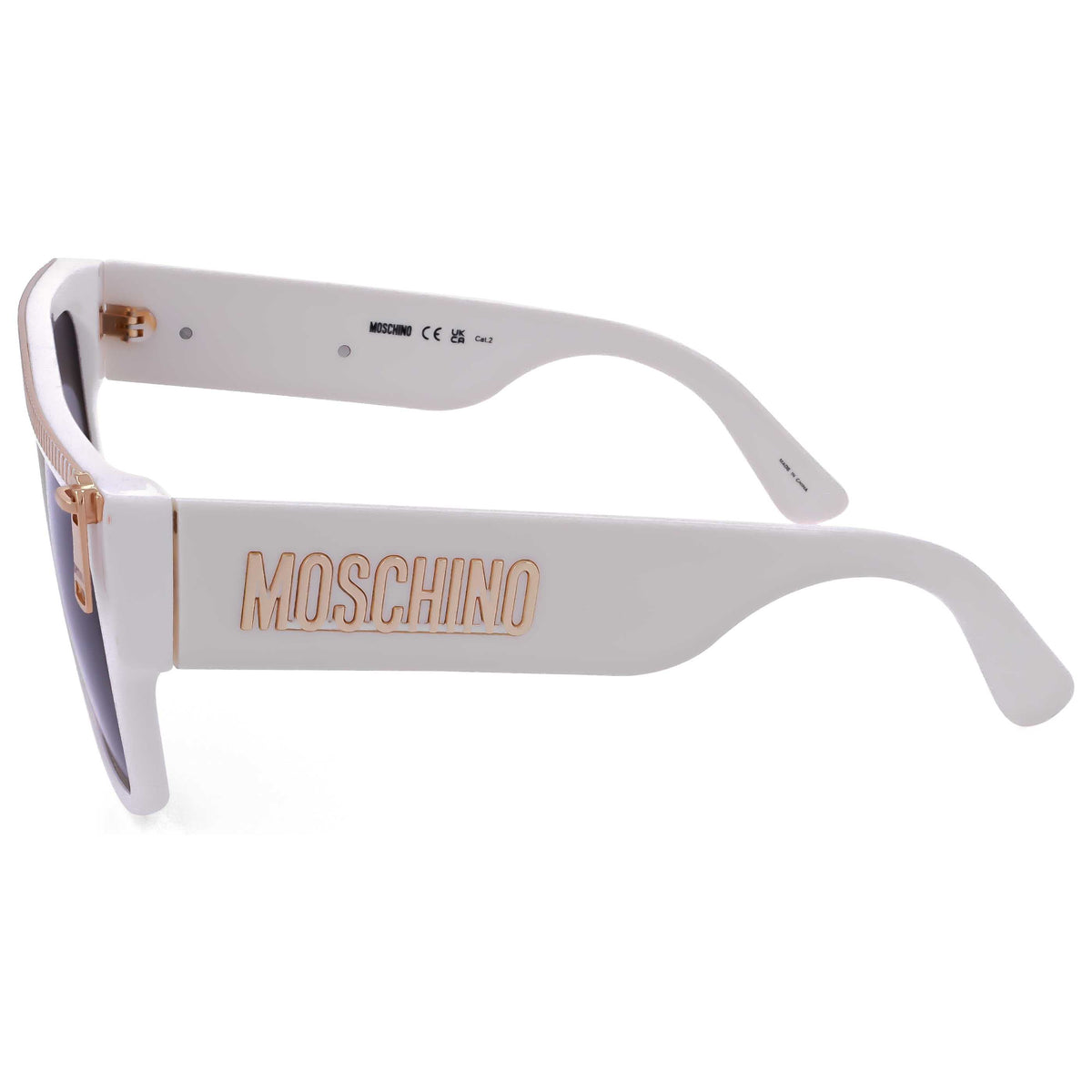 משקפי שמש Moschino דגם MOS165-S-SZJ-56 יוניסקס 56 מ״מ בצבע Ivory