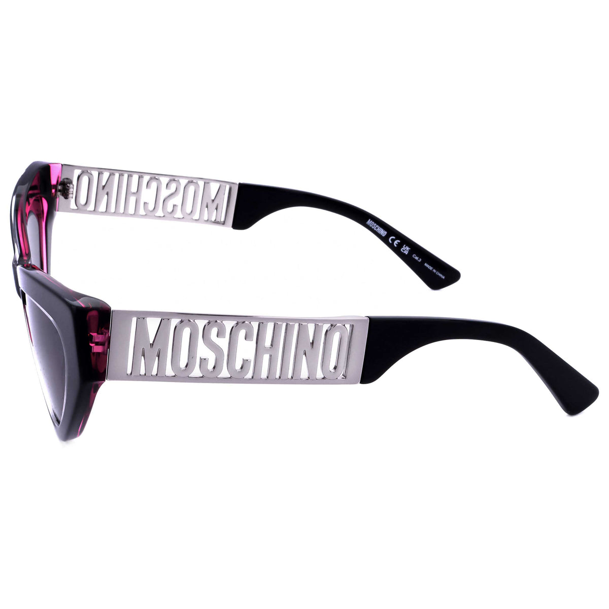 משקפי שמש Moschino דגם MOS170-S-4WC-55 לנשים 55 מ״מ בצבע Metalized Grey