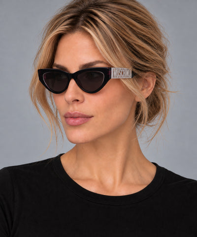 משקפי שמש Moschino דגם MOS170-S-4WC-55 לנשים 55 מ״מ בצבע Metalized Grey