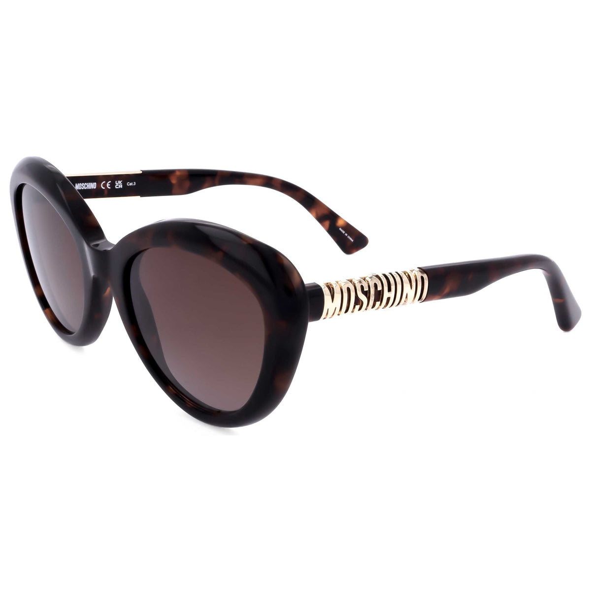 משקפי שמש Moschino דגם MOS179-S-EPZ-54 לנשים 54 מ״מ בצבע Light Havana