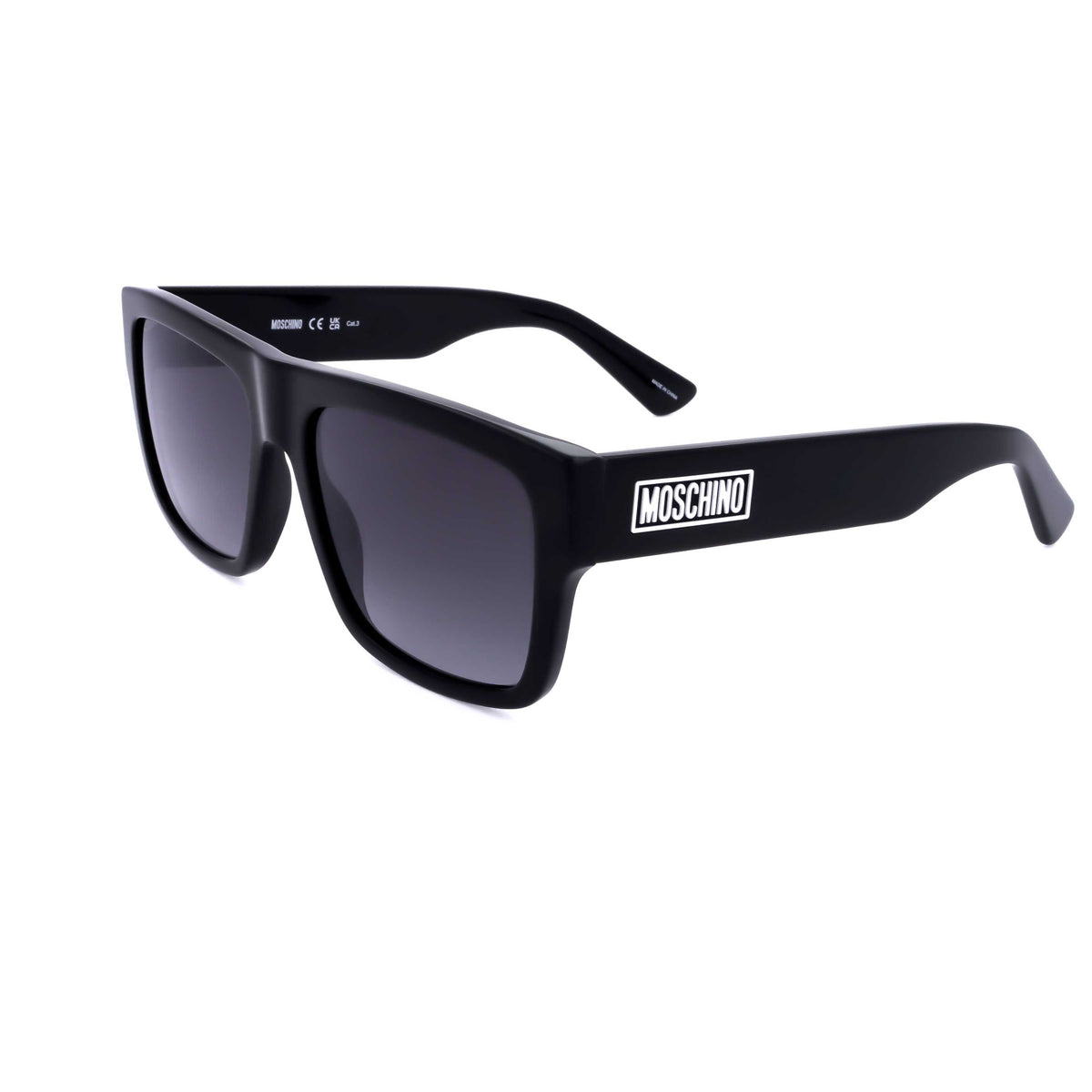 משקפי שמש Moschino דגם MOS187-S-807-56 לגברים 56 מ״מ בצבע שחור