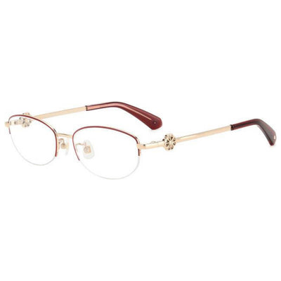 משקפי ראייה Kate Spade Nahla לנשים 52 מ״מ בצבע זהב ורוד