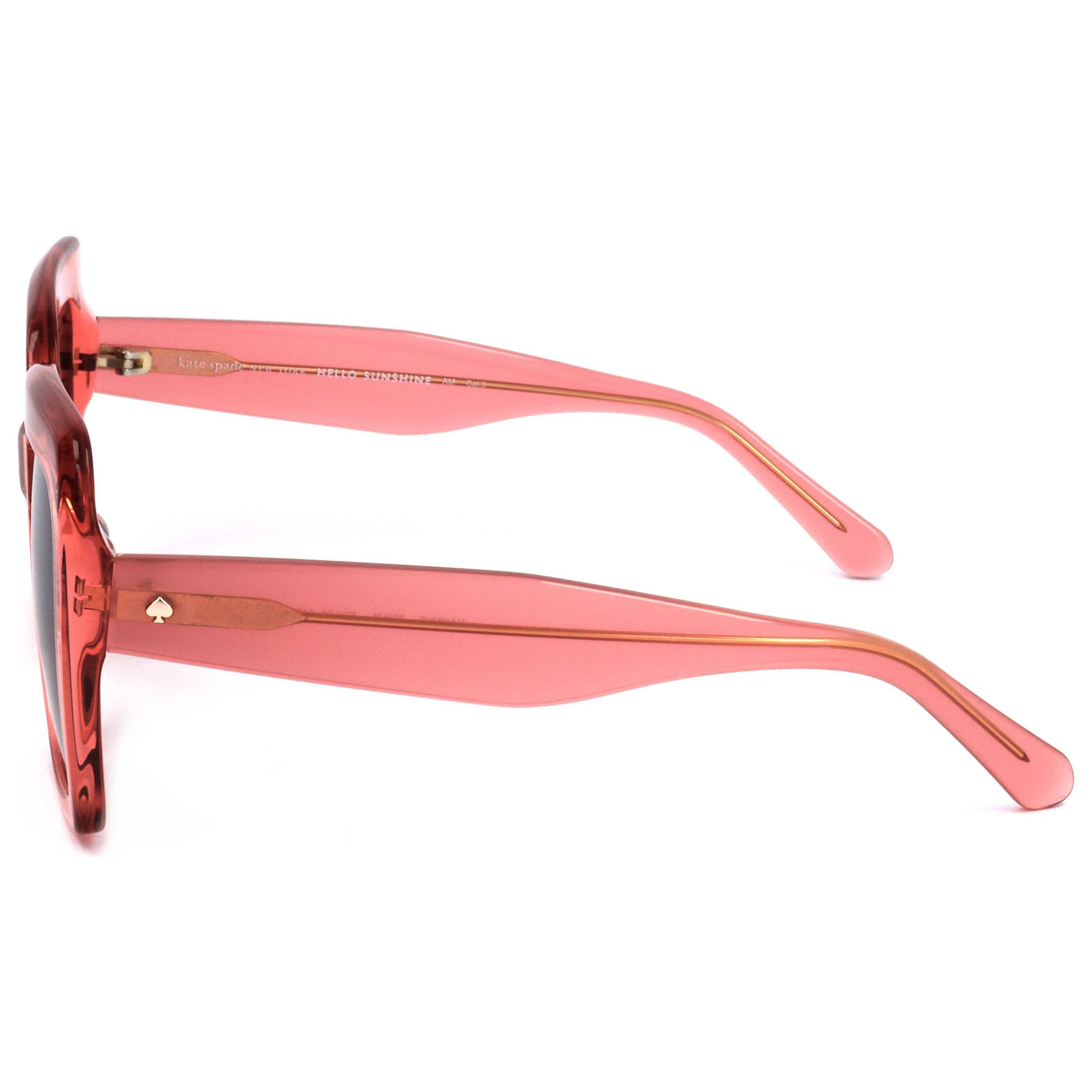 משקפי שמש Kate Spade דגם Naomi לנשים 52 מ״מ בצבע Peach ורוד