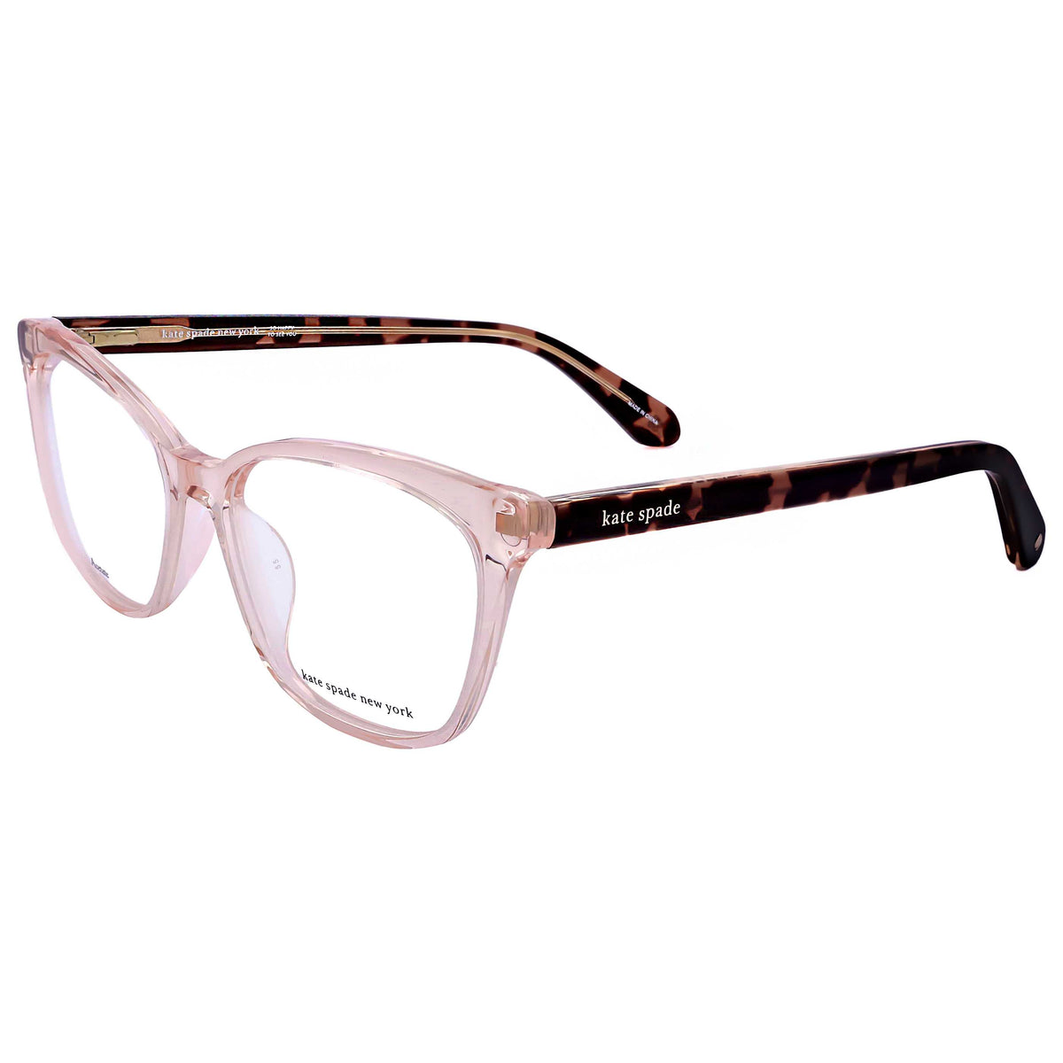 משקפי ראייה Kate Spade דגם Ninna לנשים 54 מ״מ בצבע שקוף ורוד