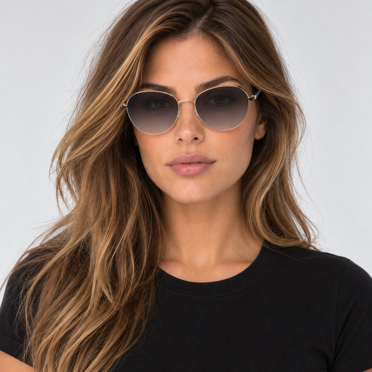 Kate Spade Women's 59mm Gold Black Sunglasses OCTAVIA-G-S-RHL-59