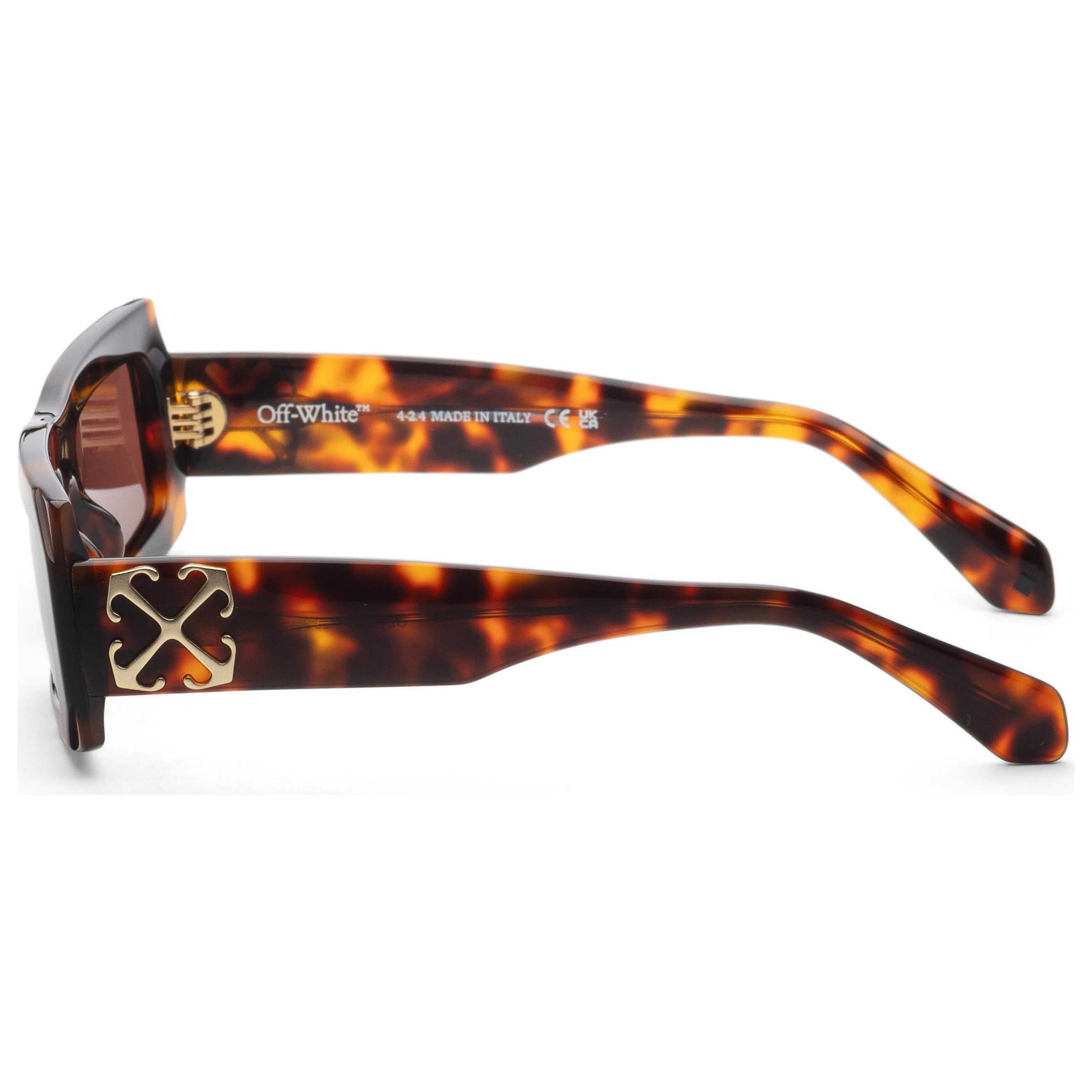 משקפי שמש Off-White דגם Laurel לנשים 54 מ״מ בצבע הוואנה