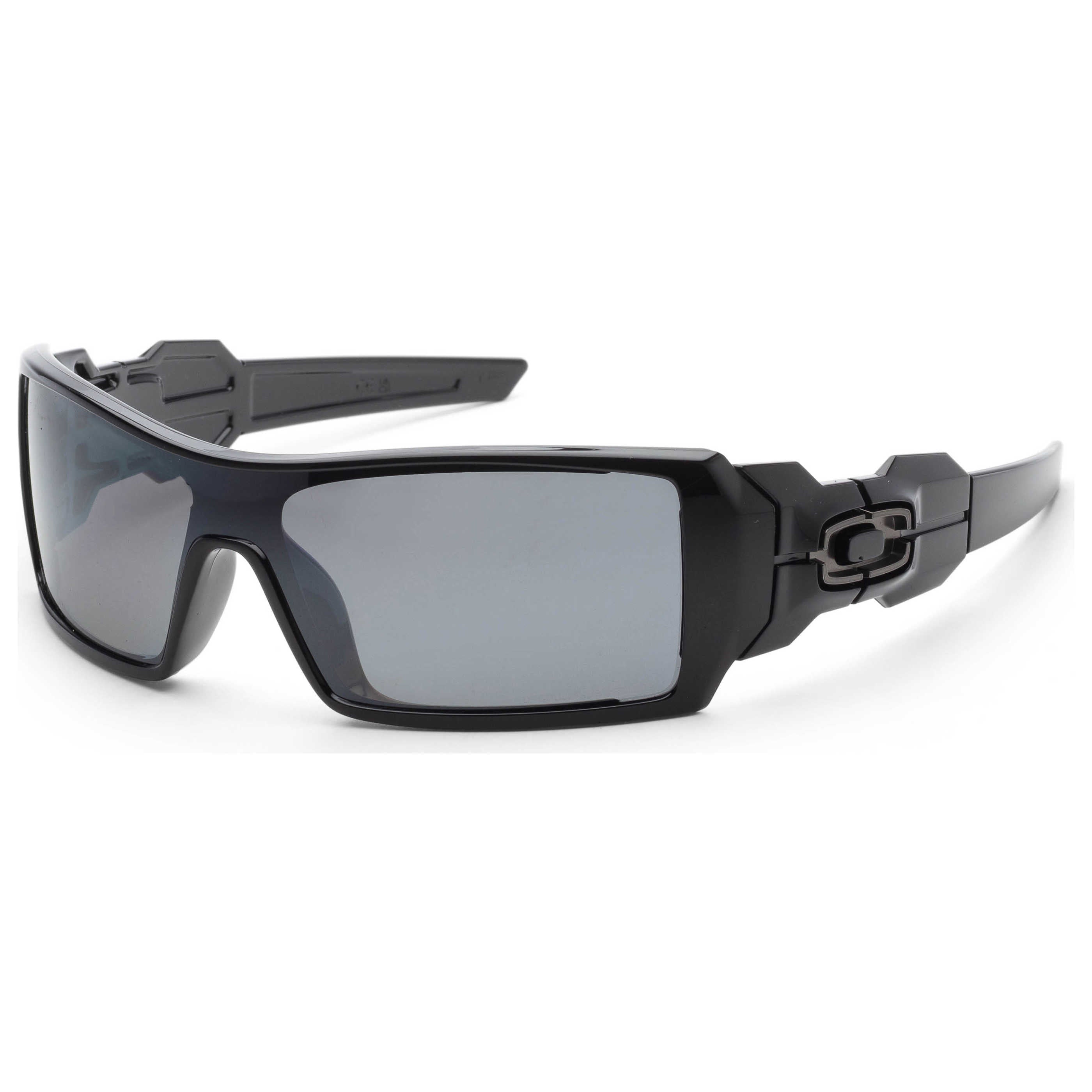 משקפי שמש Oakley דגם Oil Rig לגברים 50 מ״מ בצבע Polished שחור