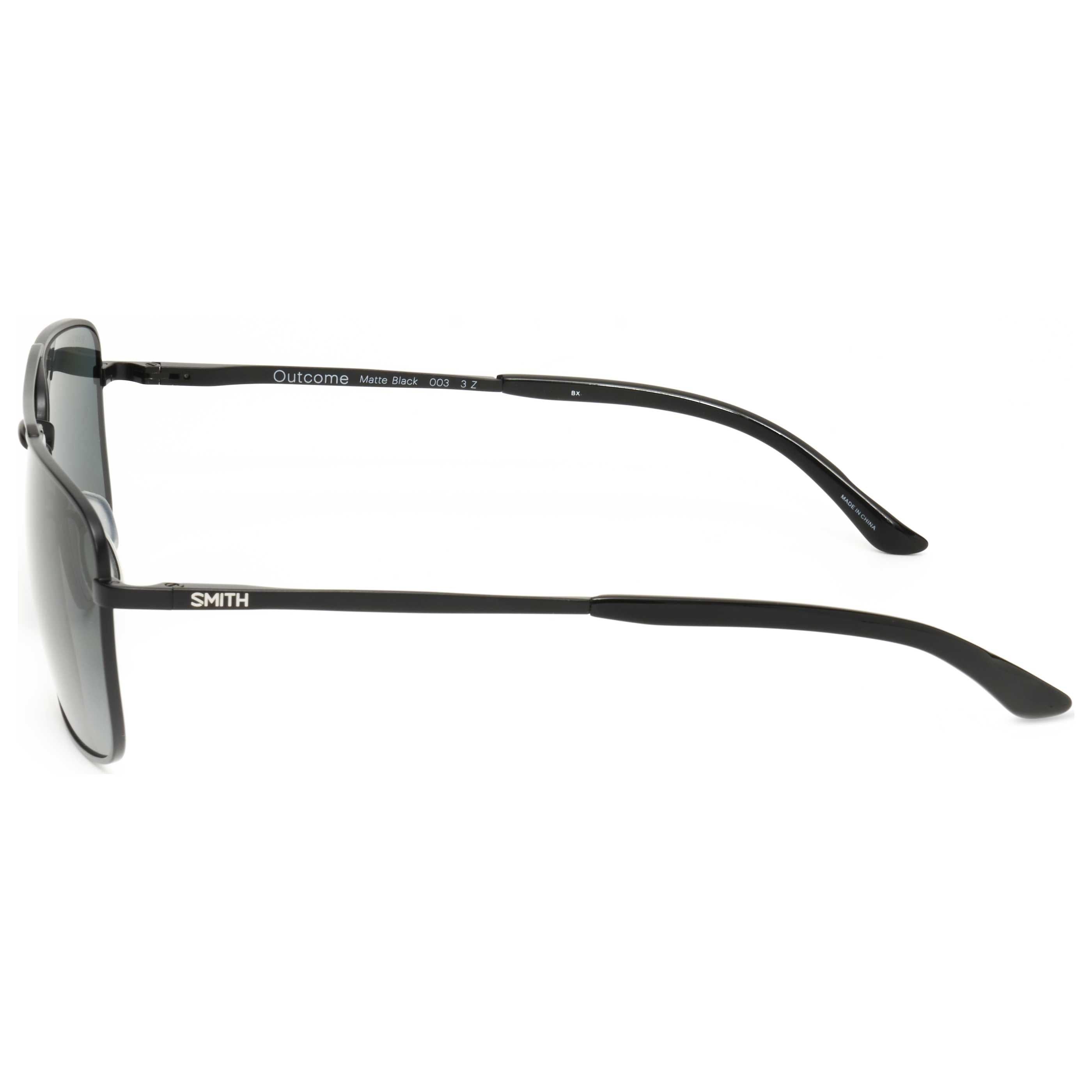 משקפי שמש Smith Optics דגם Outcome יוניסקס 59 מ״מ בצבע שחור מט