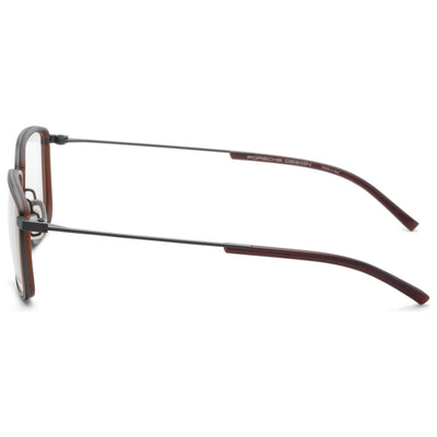 משקפי ראייה Porsche Design דגם P8365 לגברים 53 מ״מ בצבע חום