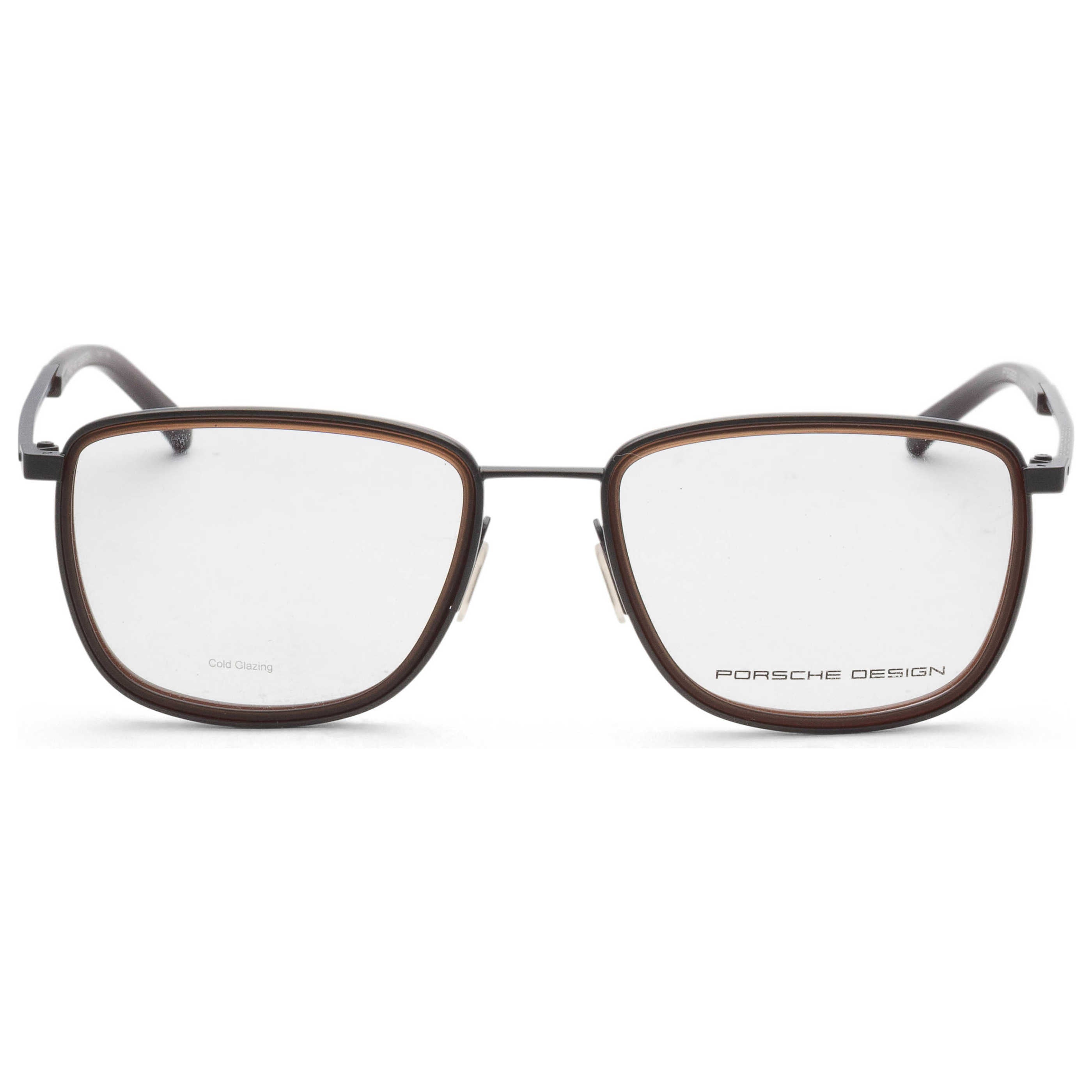 משקפי ראייה Porsche Design דגם P8365 לגברים 53 מ״מ בצבע חום