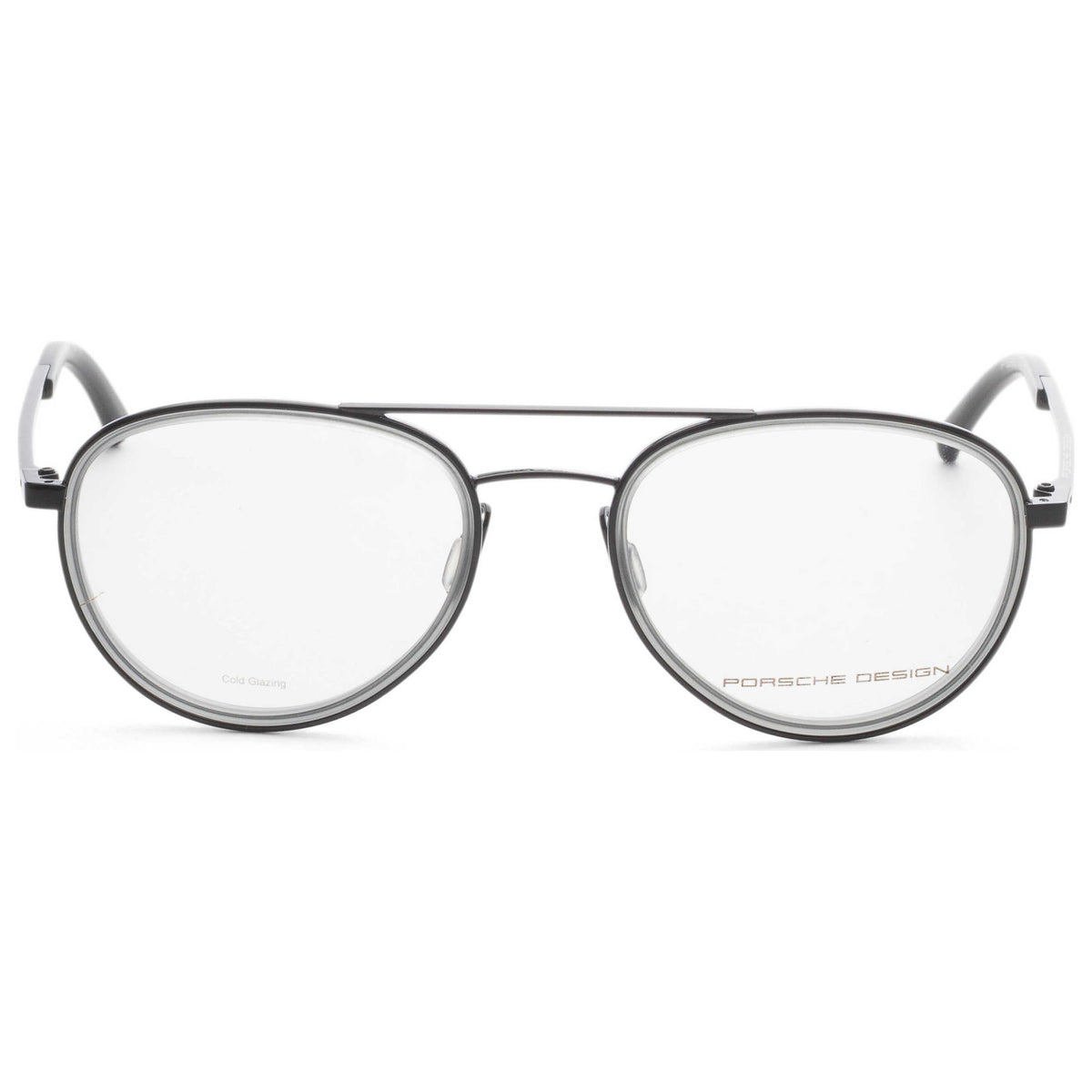 Porsche Design Men's 53mm Black Eyeglasses P8366-53A