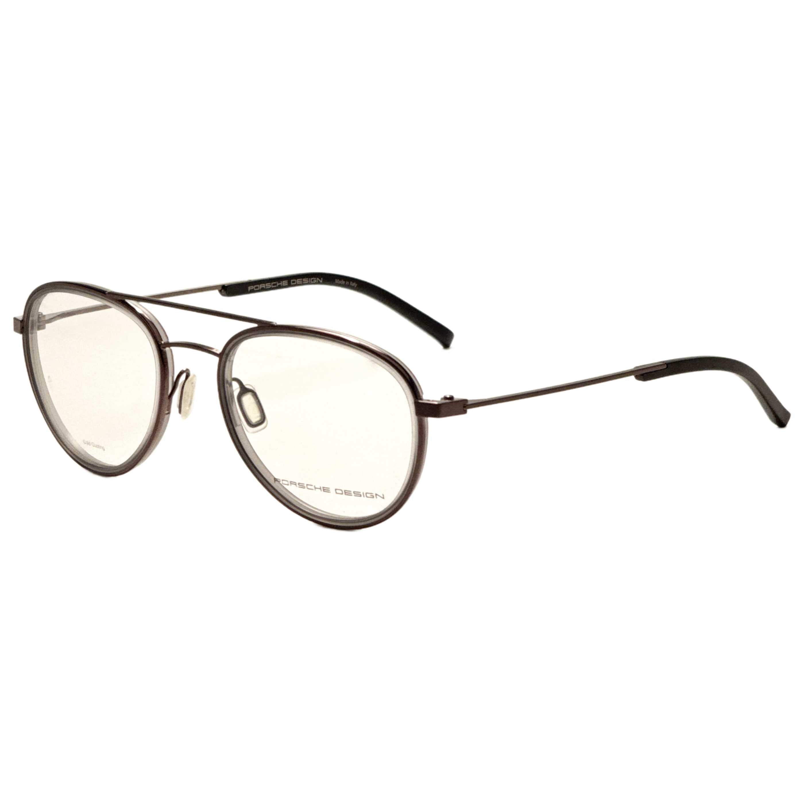 משקפי ראייה Porsche Design דגם P8366 לגברים 53 מ״מ בצבע חום