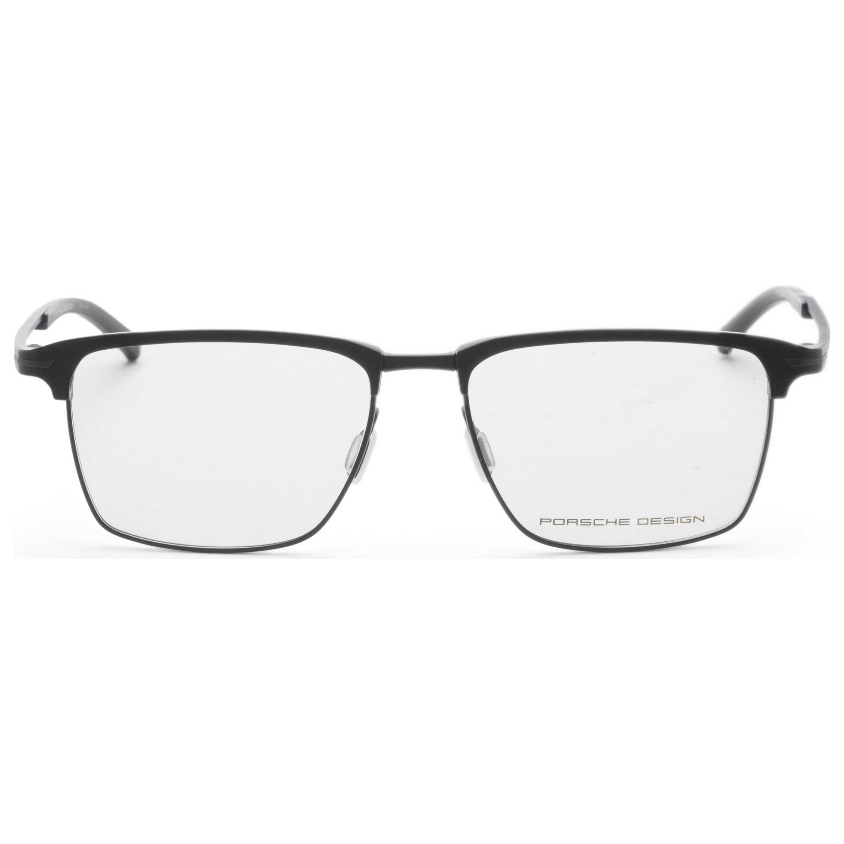 משקפי ראייה Porsche Design דגם P838055A לגברים 55 מ״מ בצבע שחור
