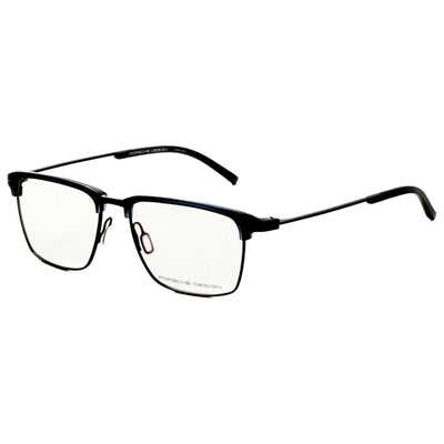 משקפי ראייה Porsche Design דגם P838055D לגברים 55 מ״מ בצבע גנמטאל כחול
