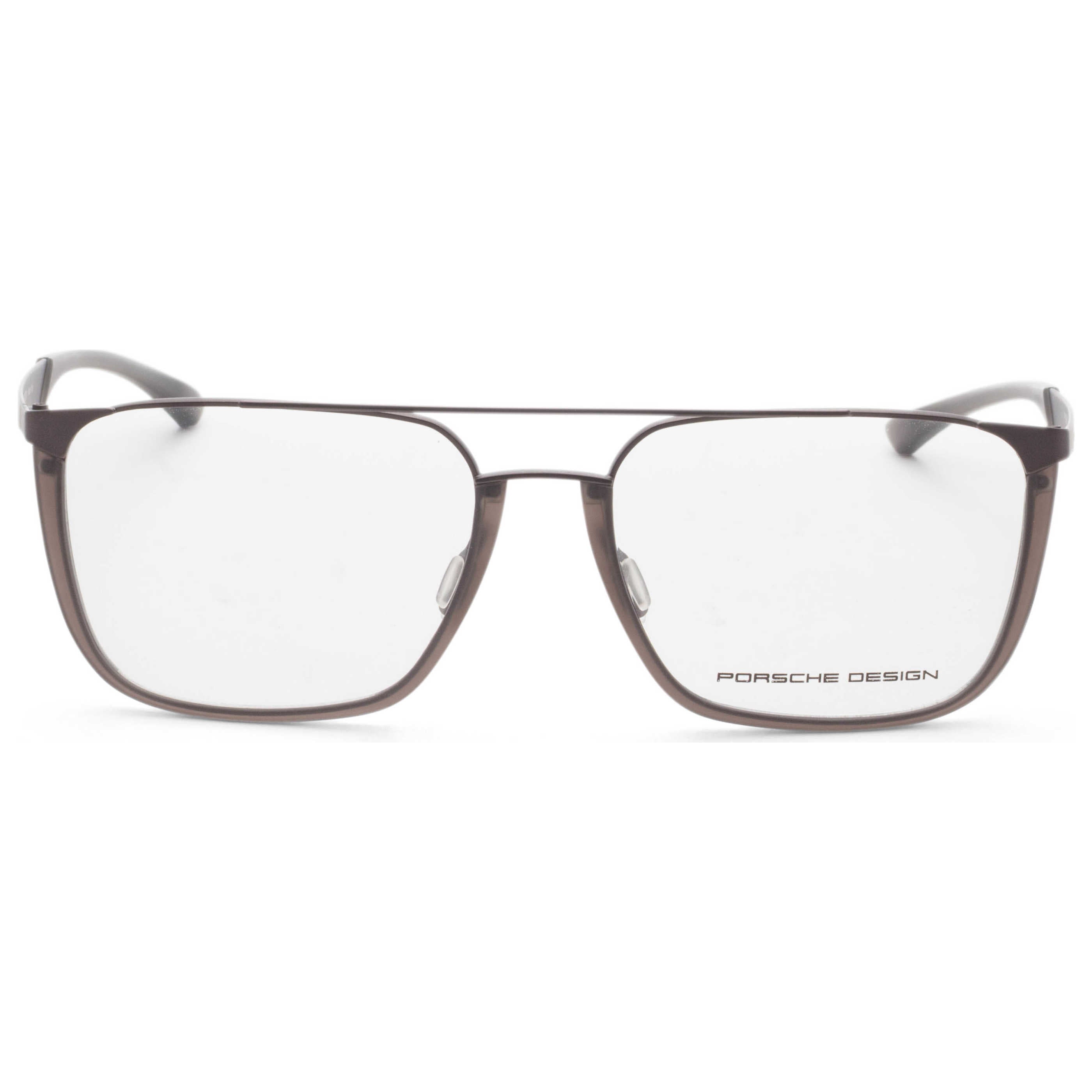 משקפי ראייה Porsche Design דגם P8388 לגברים 57 מ״מ בצבע אפור