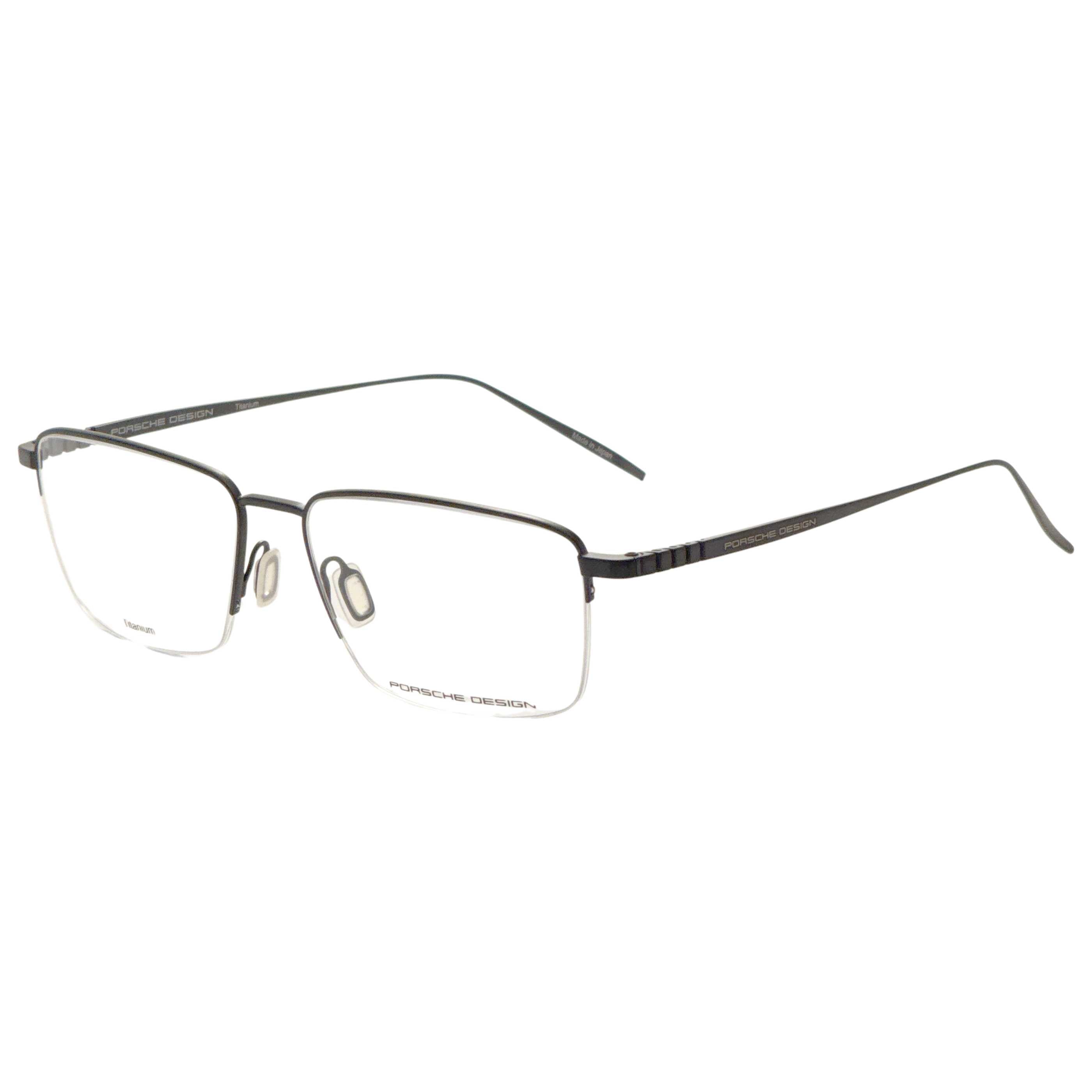 משקפי ראייה Porsche Design דגם P8396 לגברים 58 מ״מ בצבע שחור