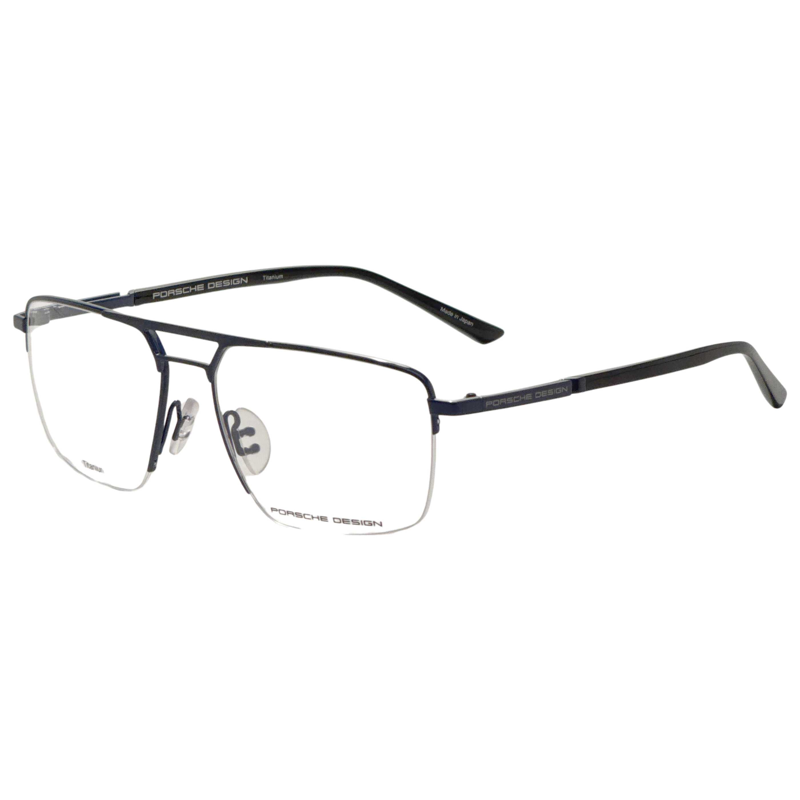 משקפי ראייה Porsche Design דגם P8398 לגברים 56 מ״מ בצבע כחול