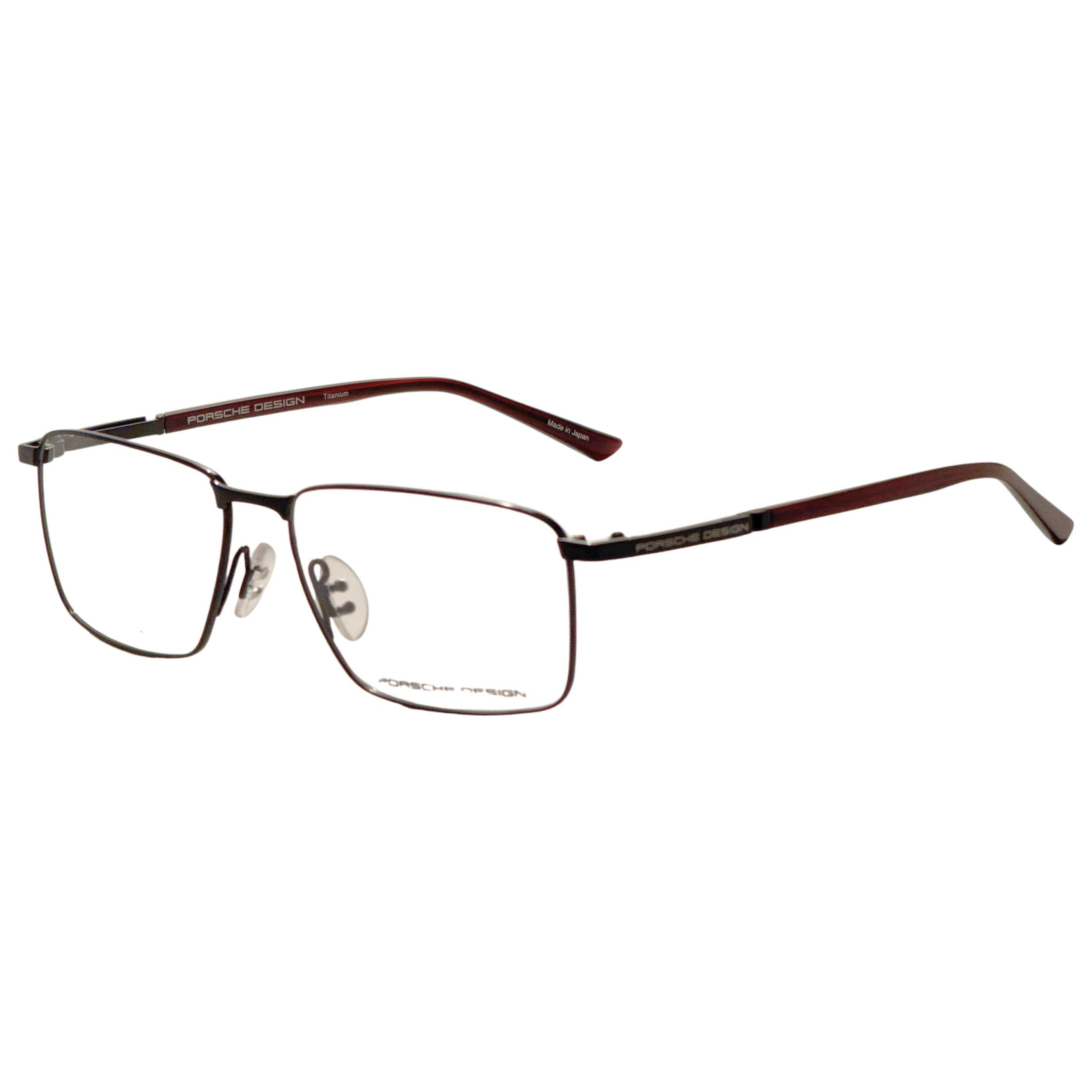 משקפי ראייה Porsche Design דגם P8729 לגברים 55 מ״מ בצבע שחור