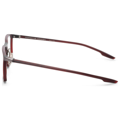 משקפי ראייה Porsche Design דגם P8732 לגברים 55 מ״מ בצבע אדום