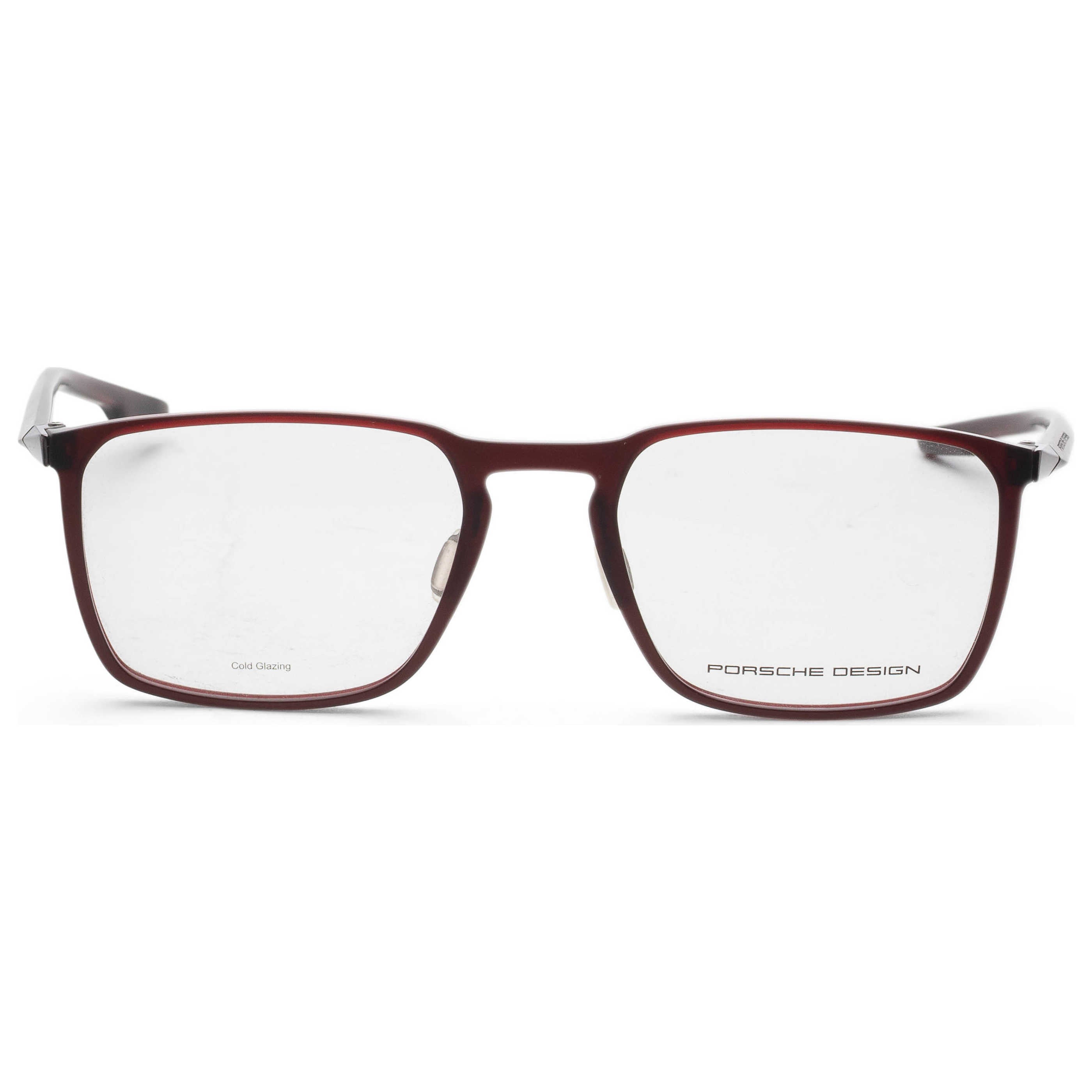 משקפי ראייה Porsche Design דגם P8732 לגברים 55 מ״מ בצבע אדום