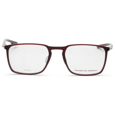 משקפי ראייה Porsche Design דגם P8732 לגברים 55 מ״מ בצבע אדום