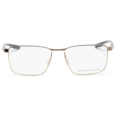 משקפי ראייה Porsche Design דגם P8733 לגברים 55 מ״מ בצבע זהב כחול כהה