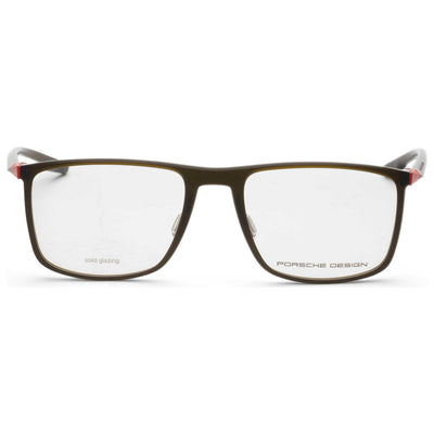 משקפי ראייה Porsche Design דגם P8738 לגברים 56 מ״מ בצבע זית
