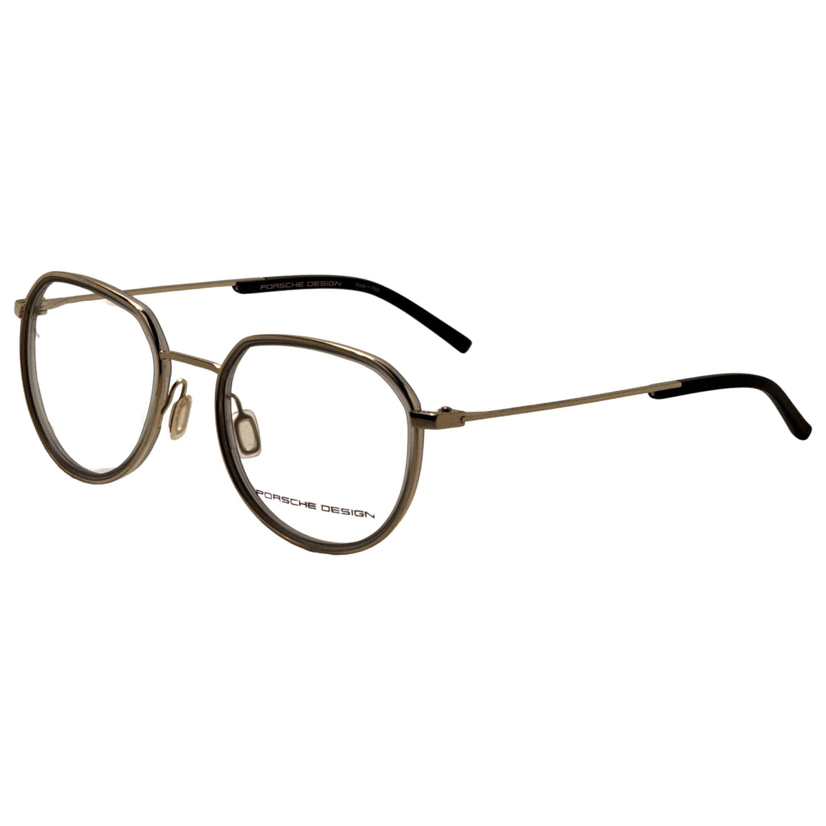 משקפי ראייה Porsche Design דגם P8740 לגברים 53 מ״מ בצבע שחור זהב