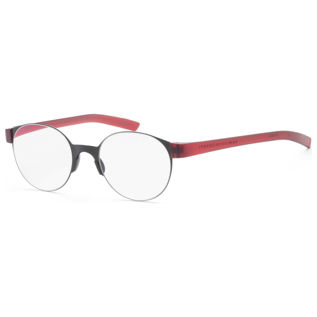 משקפי קריאה Porsche Design דגם P8812 יוניסקס 51 מ״מ בצבע שחור אדום