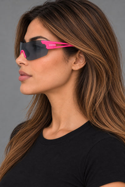Smith Optics Women's 99mm Pink Fluorescent Sunglasses PIVLOCKASANA-N-67T-99