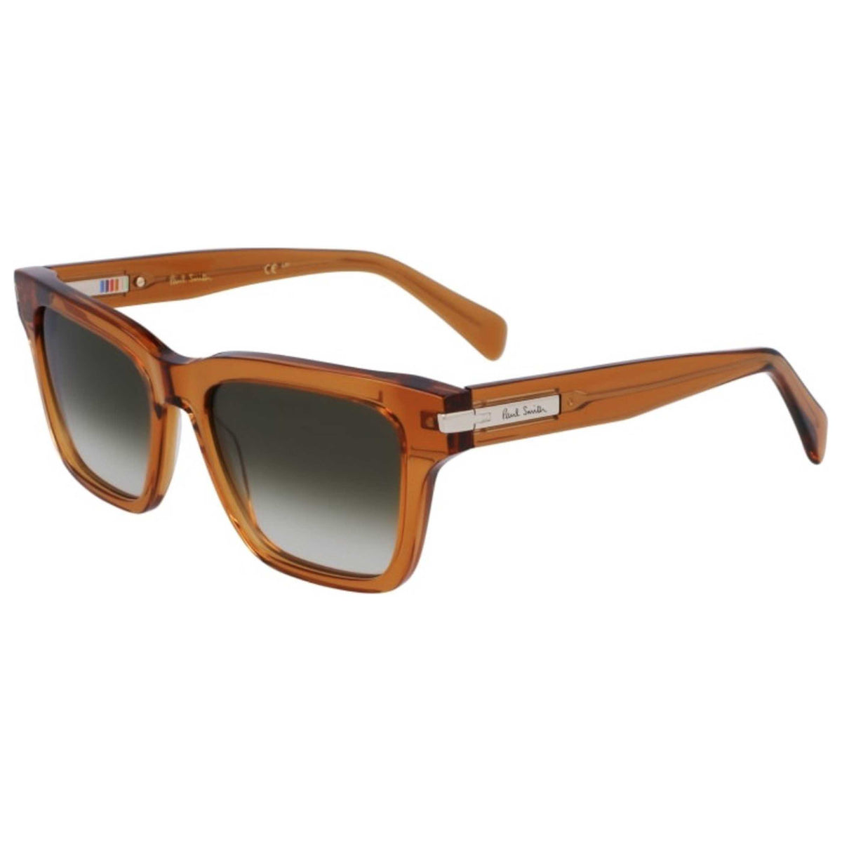 משקפי שמש Paul Smith דגם Harberton לגברים 54 מ״מ בצבע שקוף חום