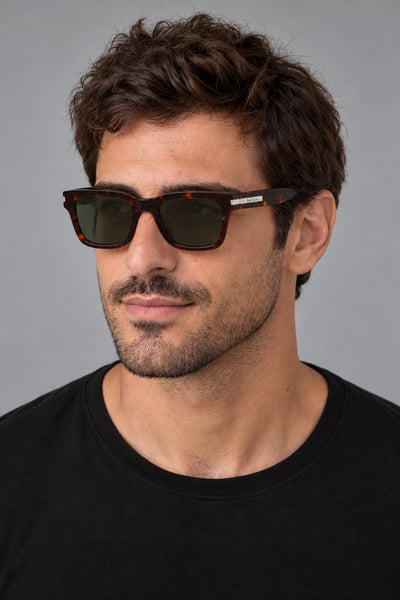 משקפי שמש Paul Smith דגם Harberton לגברים 54 מ״מ בצבע כהה הוואנה