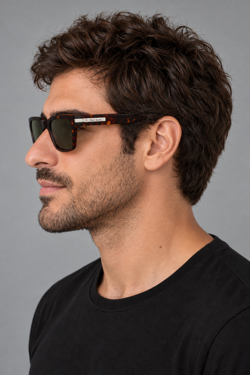משקפי שמש Paul Smith דגם Harberton לגברים 54 מ״מ בצבע כהה הוואנה